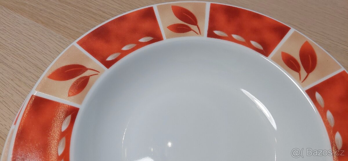 Set porcelánových talířů s podzimním motivem Mäser - 2