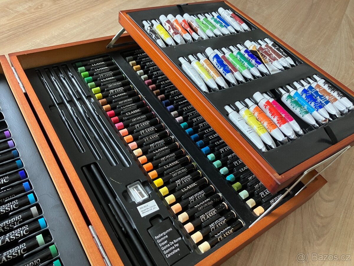 Malířská sada v kufříku - 2