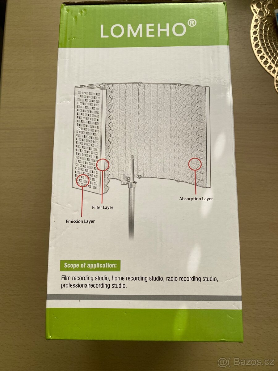 Panelová izolace mikrofonu - 2