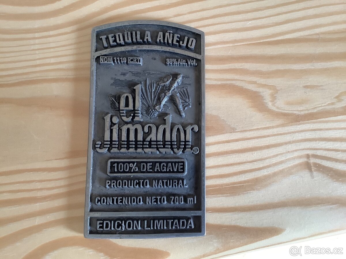 Kovový štítek - Tequila - 2