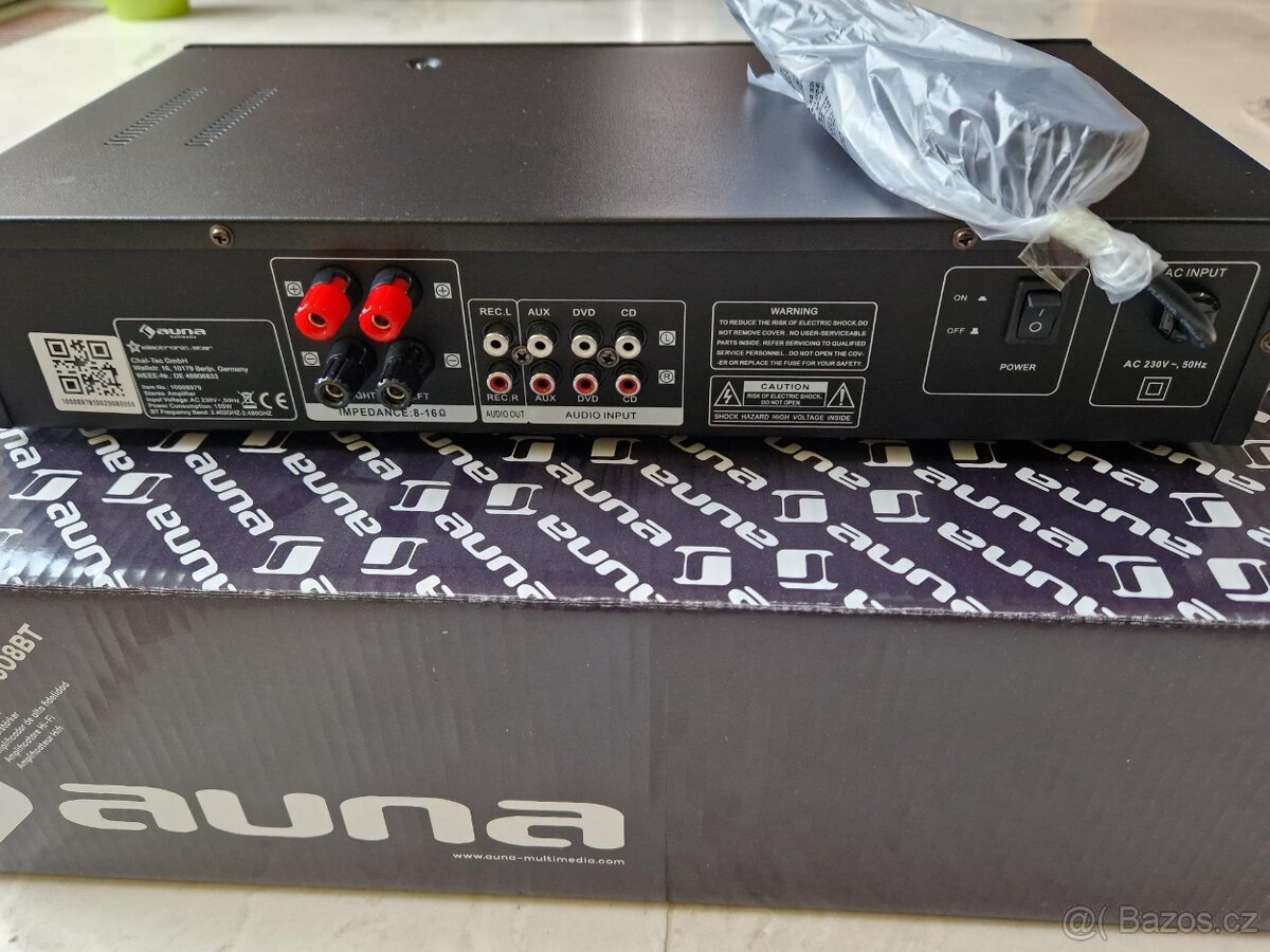 Nový Hi-Fi zesilovač Auna AV2-CD508BT - 2