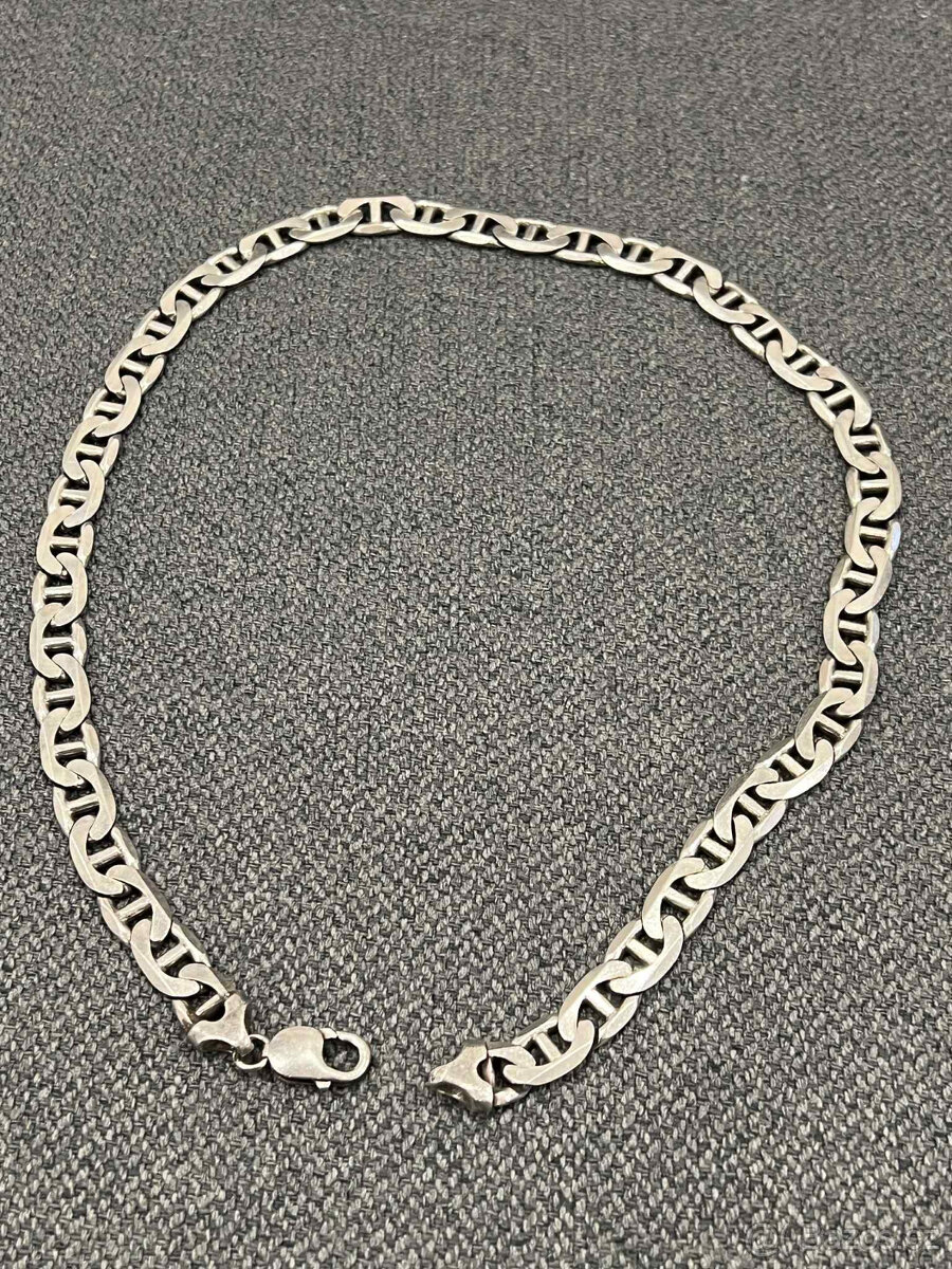 stříbrný řetízek ( 67,3 gramov ) - REZERVOVÁN - 2