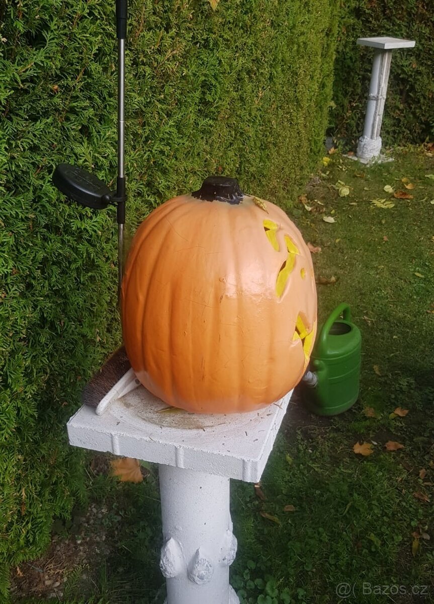 Dýně plast 40 cm, Halloween, dekorace - 2