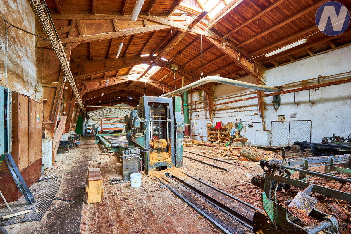 Vimperk, areál funkční pily - 2