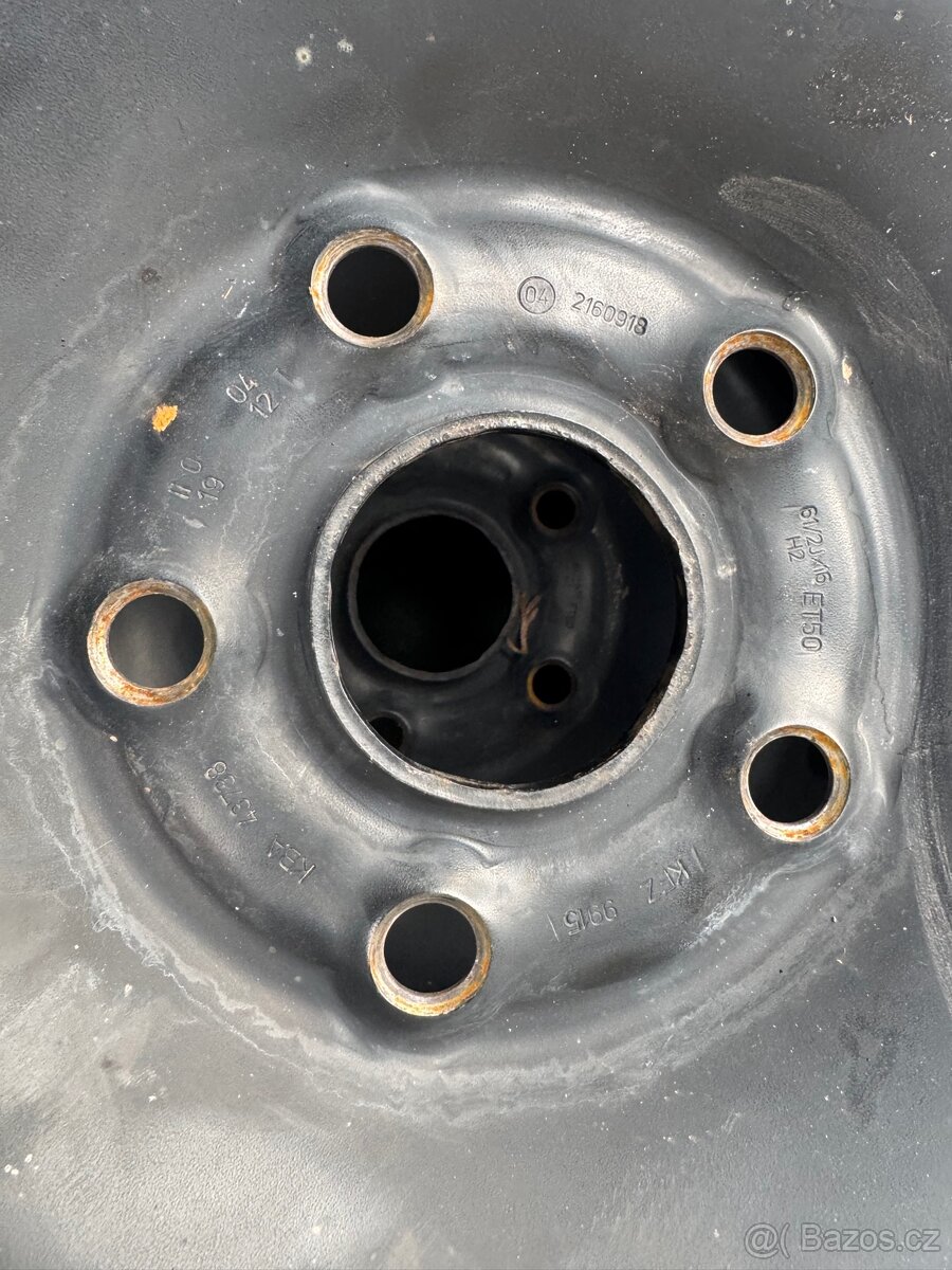 Kola Plechy 5x112 R16 ET50 - 2