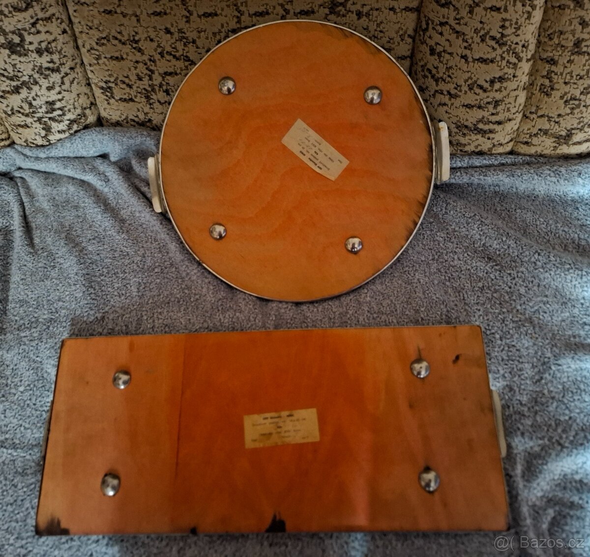 Retro zrcadlové podnosy - 2