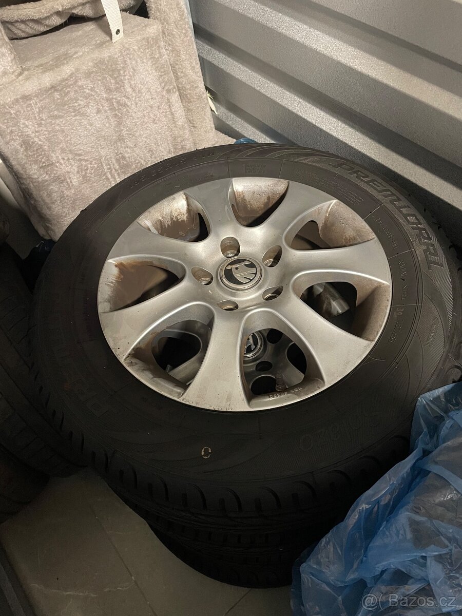 5x112 alu kola s pneu - 2