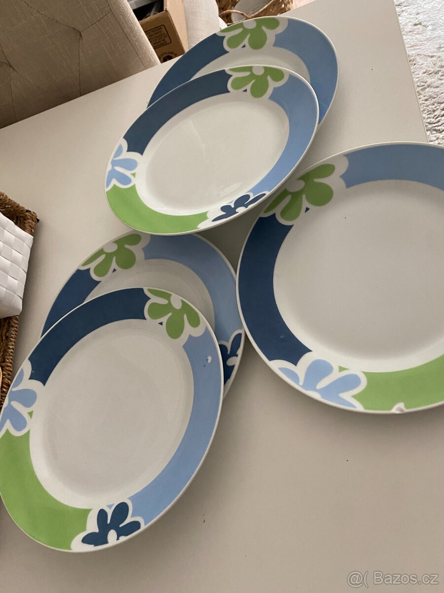 4x talíř mělký - 2