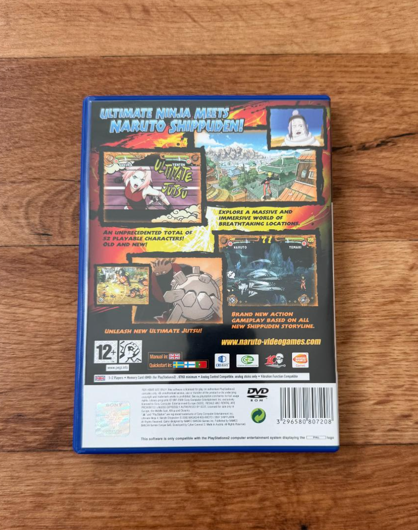 Hra Sony PS2: Naruto Shippuden - Ultimate Ninja 4 - 2