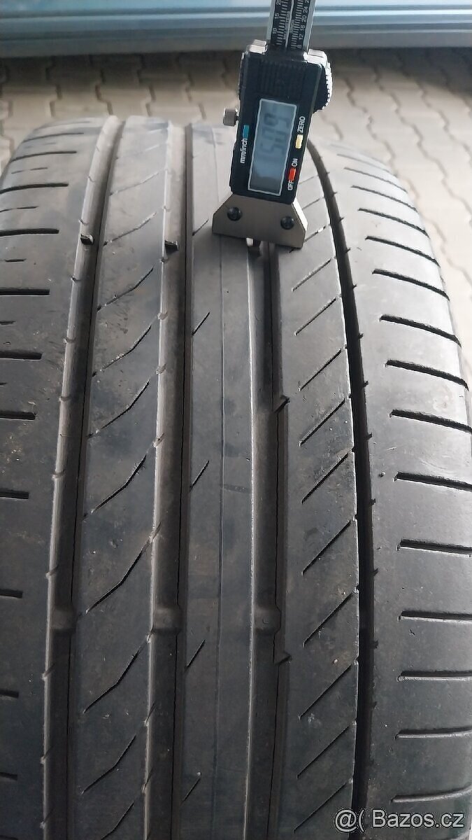Prodám 2 x letní pneu Continental 255/45/19 - 2