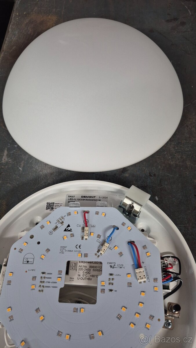 Přisazené světlo Aura 2 led s čidlem NO - 2