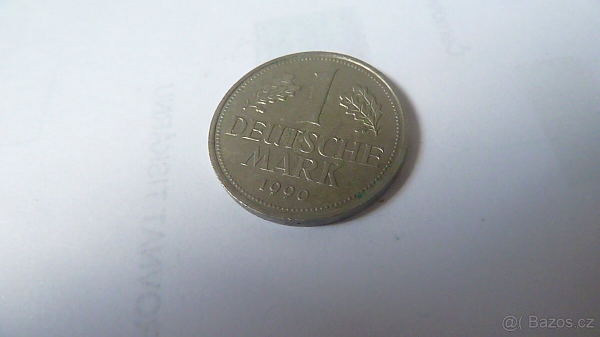 2x 1německá marka 1990 1992 - 2