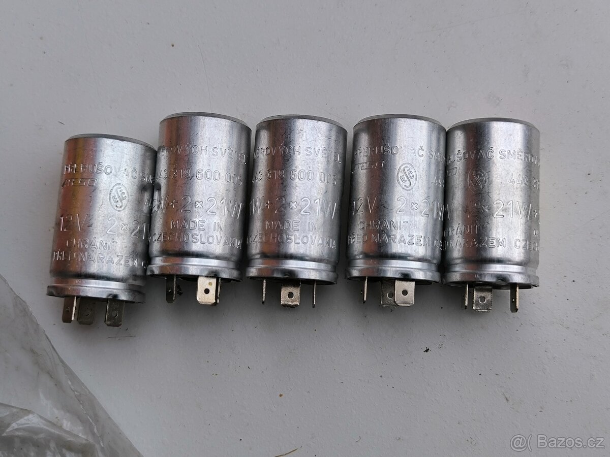 Přerušovač blinkrů 12V 2x21W PAL - 2