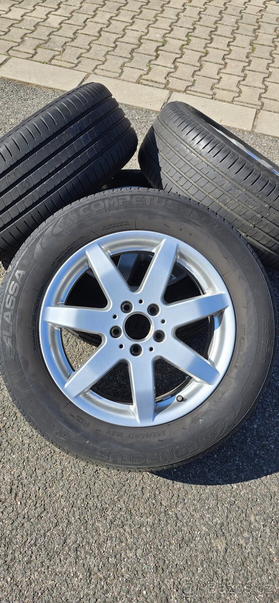 Prodam originální letní kola na Mercedes GLK 5x112 R17 - 2