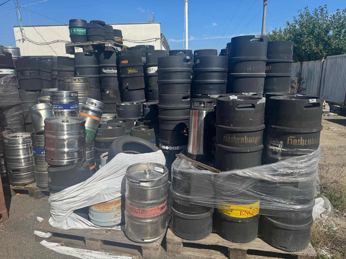 Poškozené kegy / pivní sudy / keg - 2