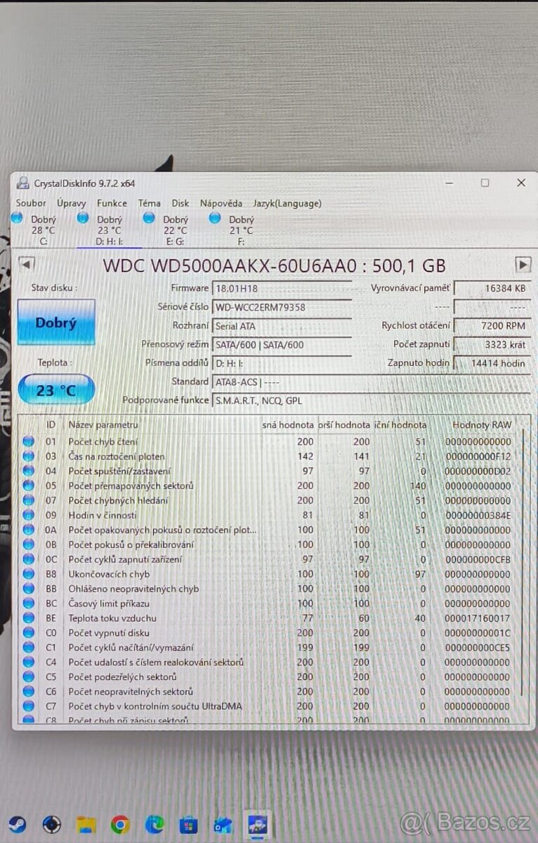 WD Blue 500GB 2ks - 2