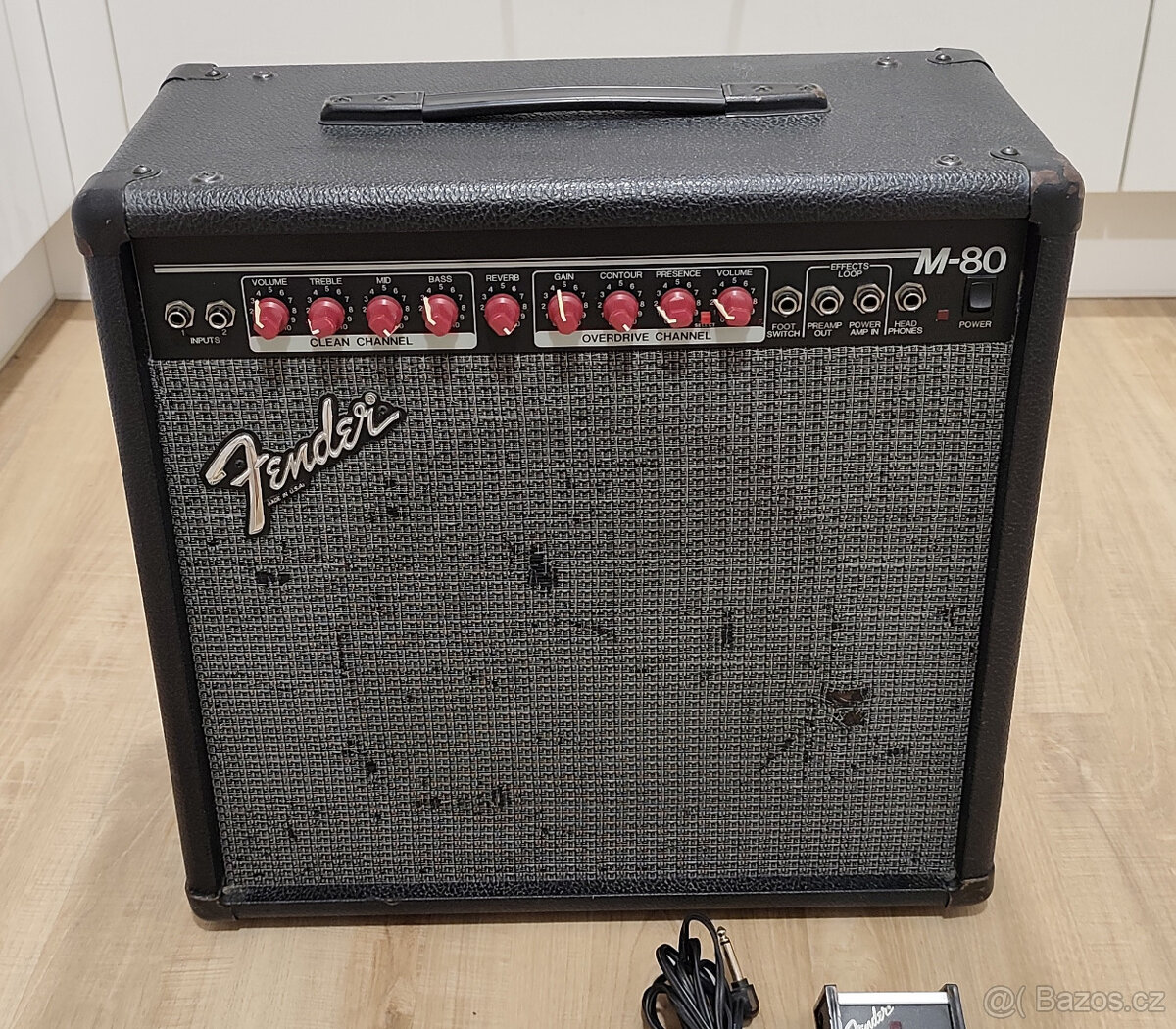 Kytarové kombo, zesilovač Fender M80, efekty ZOOM 1010 - 2