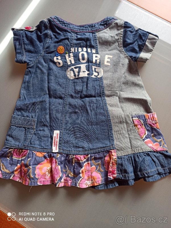 Riflové šatičky zn. NEXT vel. 80 - 2