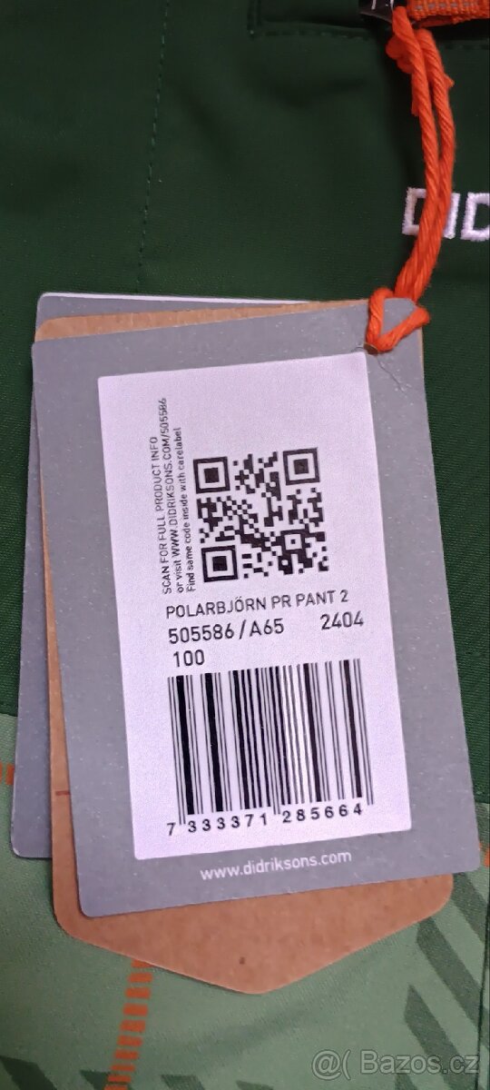 Zimní kalhoty didriksons polarbjornen vel.100 - 2