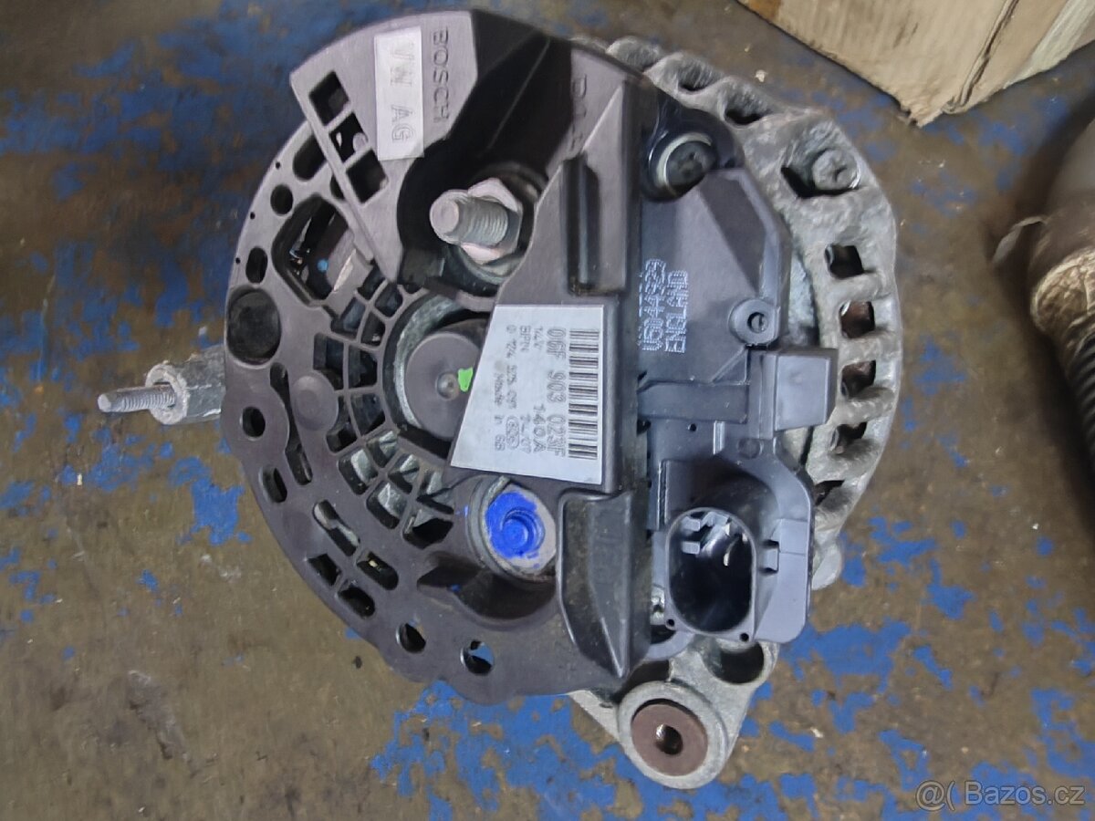 Alternátor Octavia 2 po kompletní repasi - 2