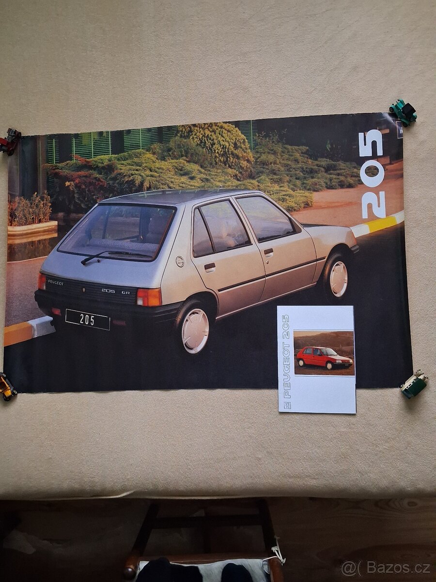 Peugeot 205 GR-PLAKAT - 2