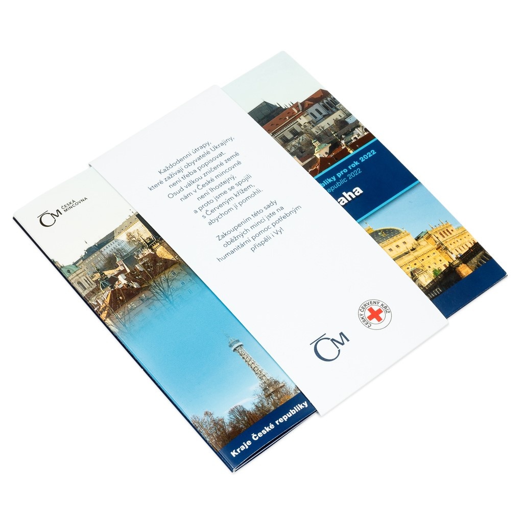 Sada oběžných mincí 2022 Hlavní město Praha stand - 2