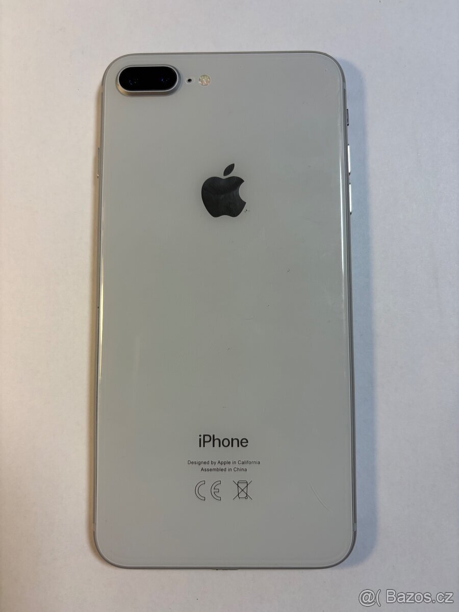 Apple iPhone 8 plus 64gb kondice baterie 100% s kabelem iOs - 2
