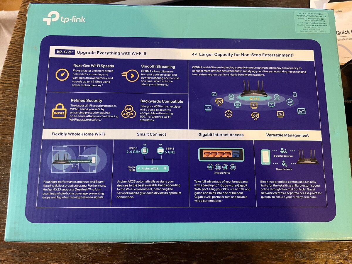router TP Link AX1800 (Archer AX23) - 2