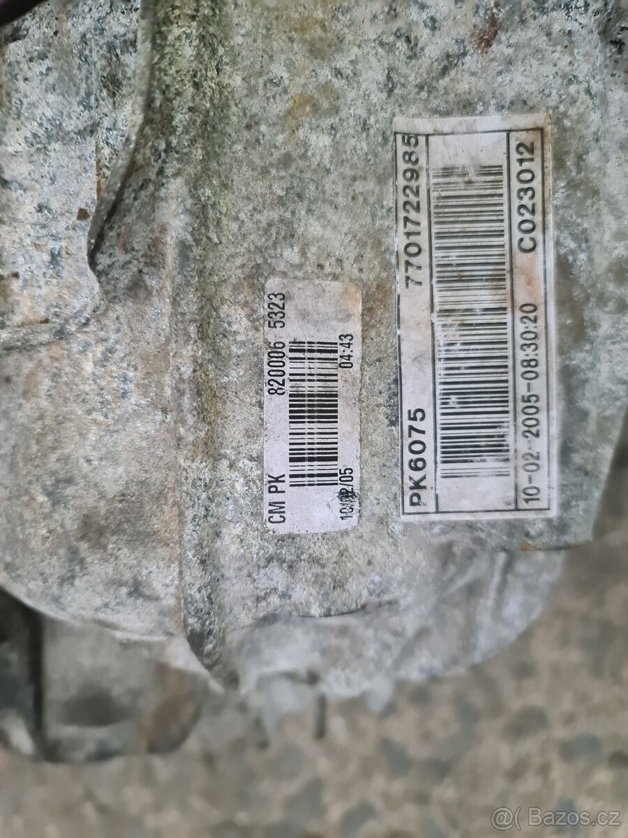 PŘEVODOVKA PK6025 OPEL VIVARO, RENAULT TRAFIC, PRIMASTAR - 2
