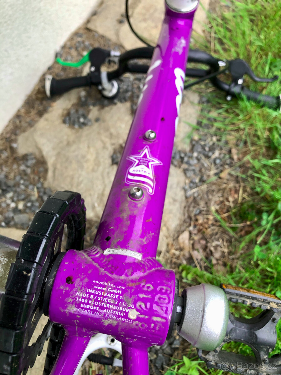 Dětské kolo Woom 3 kola 16" - 2