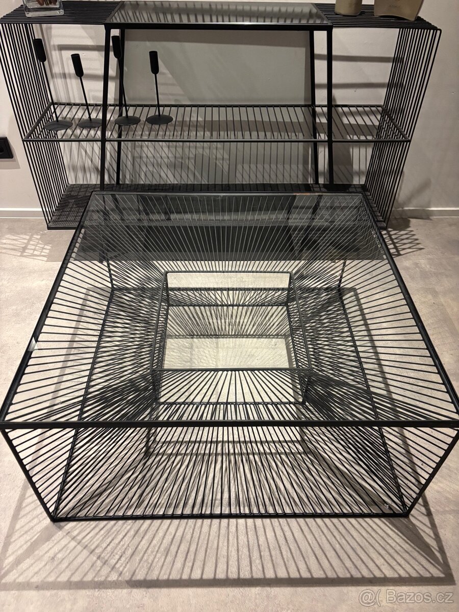 Set-stoleček-zrcadlo-komoda-KARE - 2