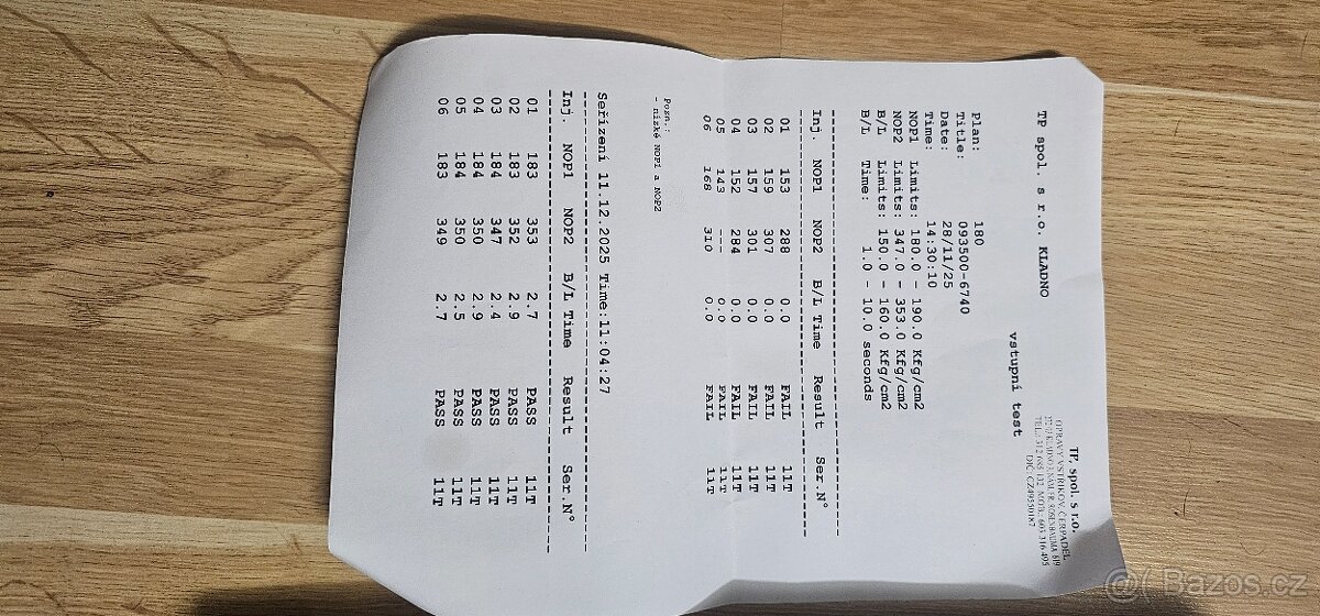 Vstřikovače toyota land cruiser 100 - 2