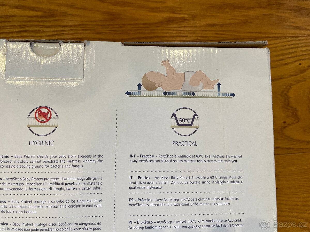 Chránič na matrace do postýlky 120 x60 - 2