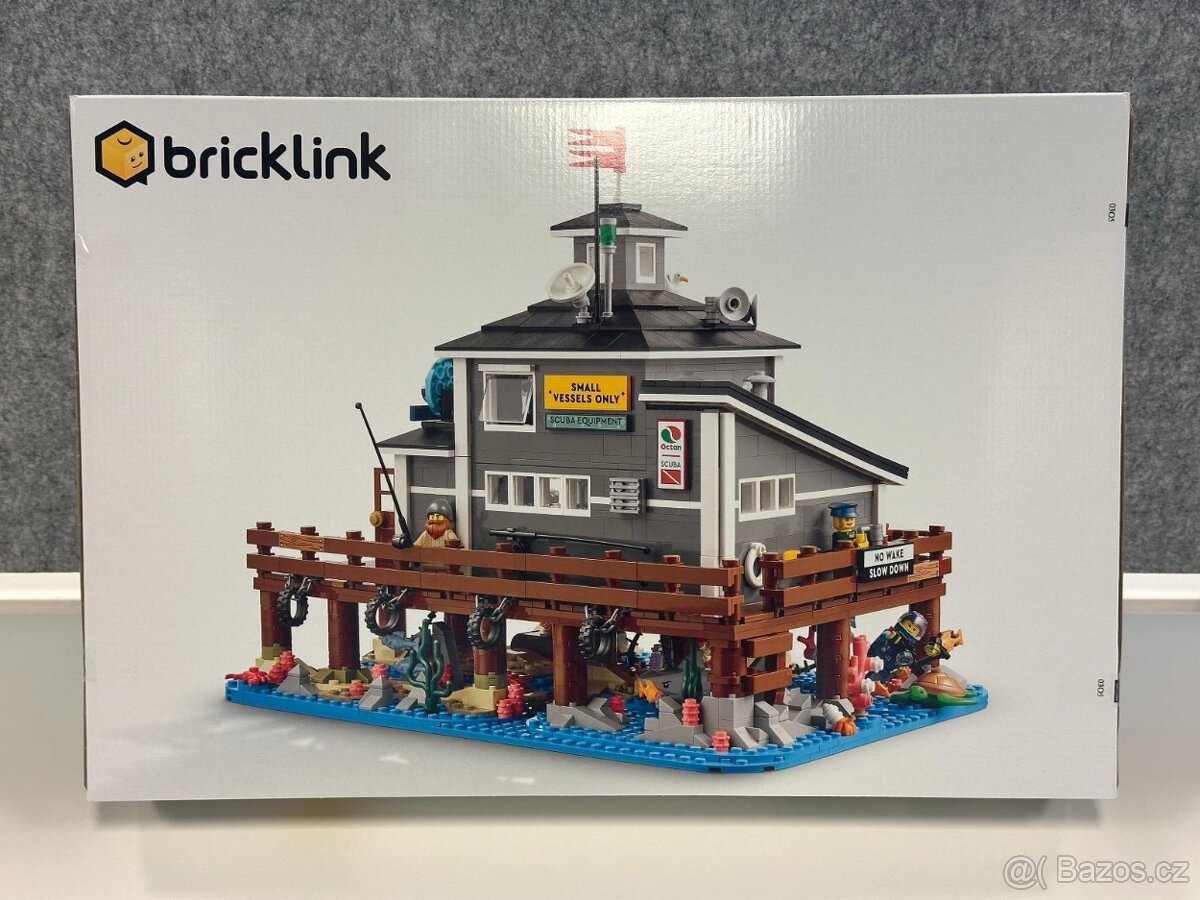 LEGO® Bricklink 910040 Kancelář správce přístavu - 2