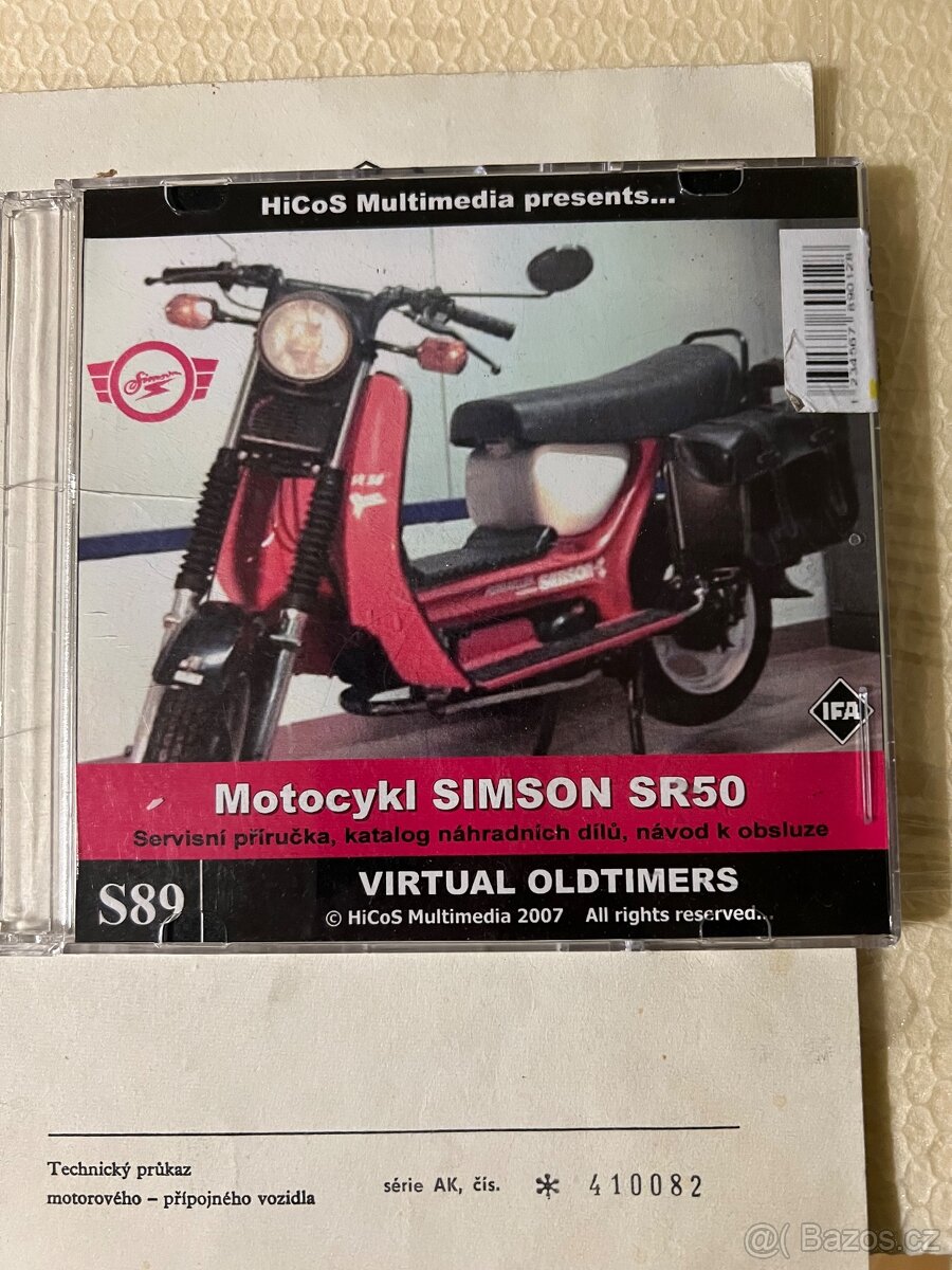 Simson SR 50 skutr - 2