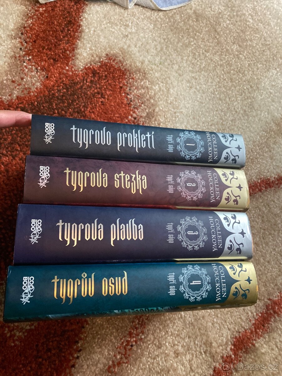 Colleen Houck - Tygrovo prokletí,stezka,osud, plavba - 2