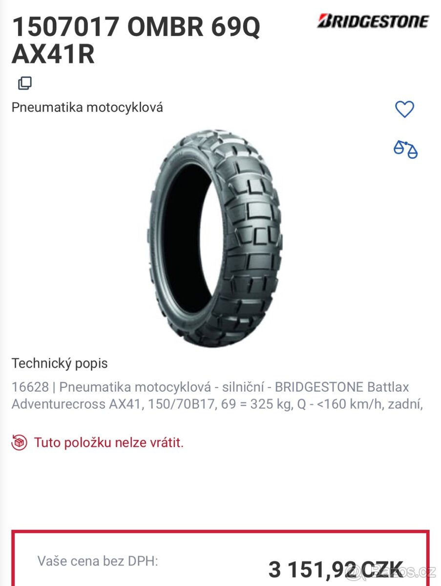 Pneu na moto