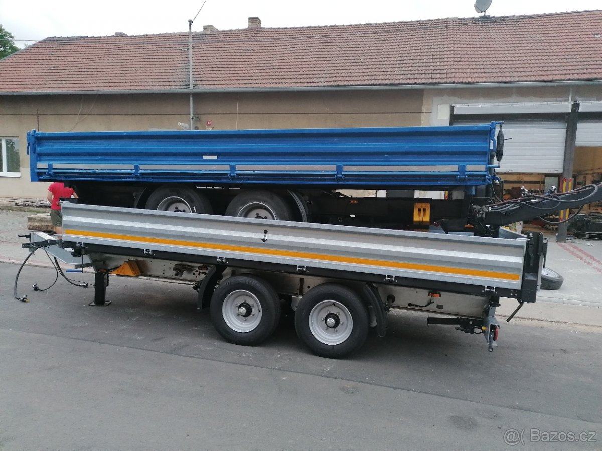 Přívěs kára vlek podvalnik přepravník sklápěč zetor - 2