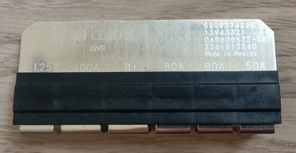 VW, ŠKODA, AUDI - pojistková skříň + hlavní pojistka - 2