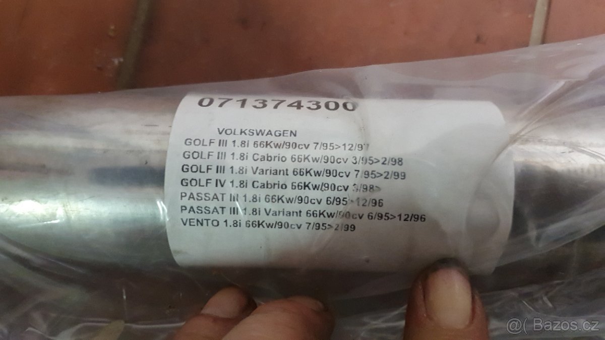 Katalyzátor VW Golf III passat - 2