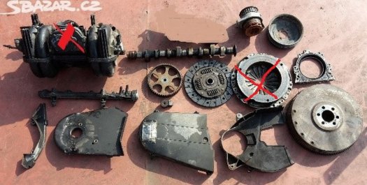 Škoda Felicia 1,6MPi - díly - 2