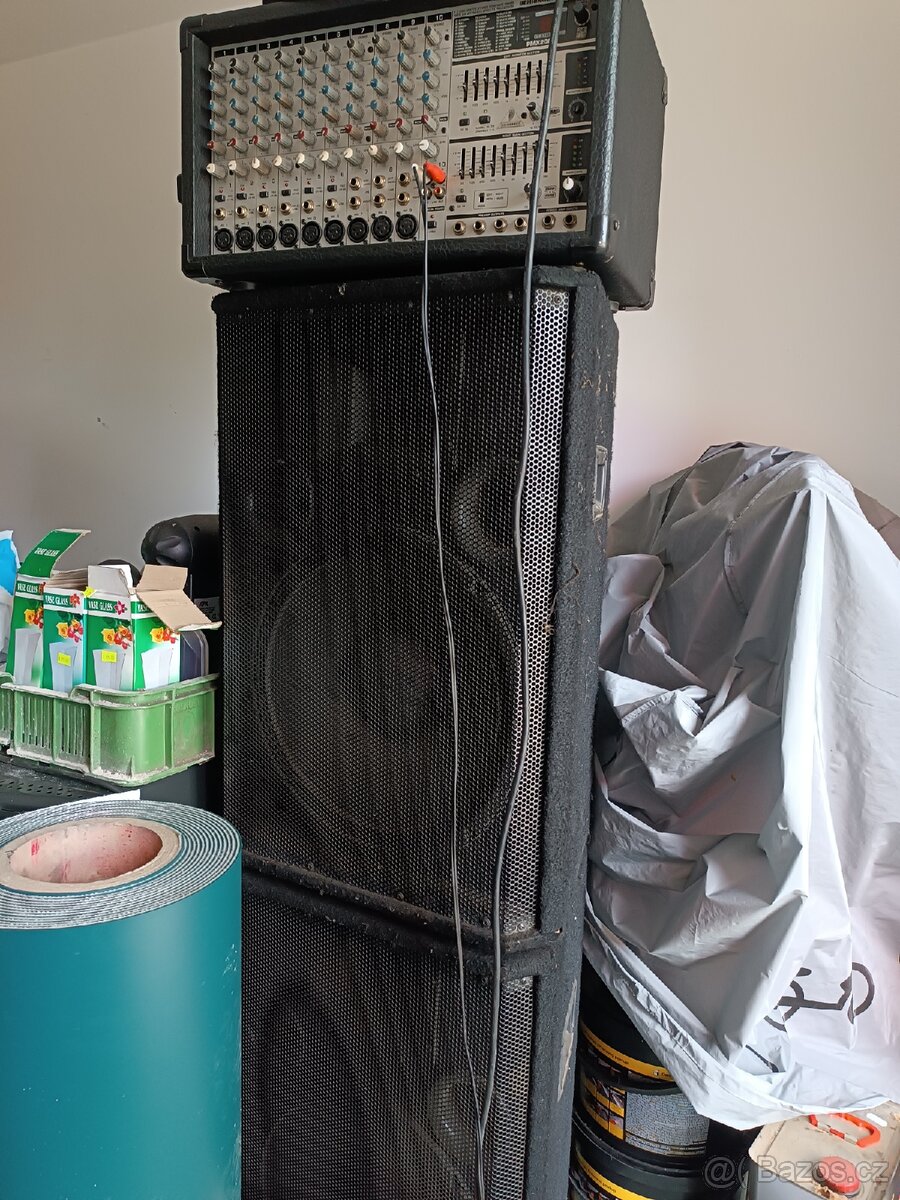 Zesilovače Power Mix 2x, , REPRO 150 W , SUBWOOFER - 2