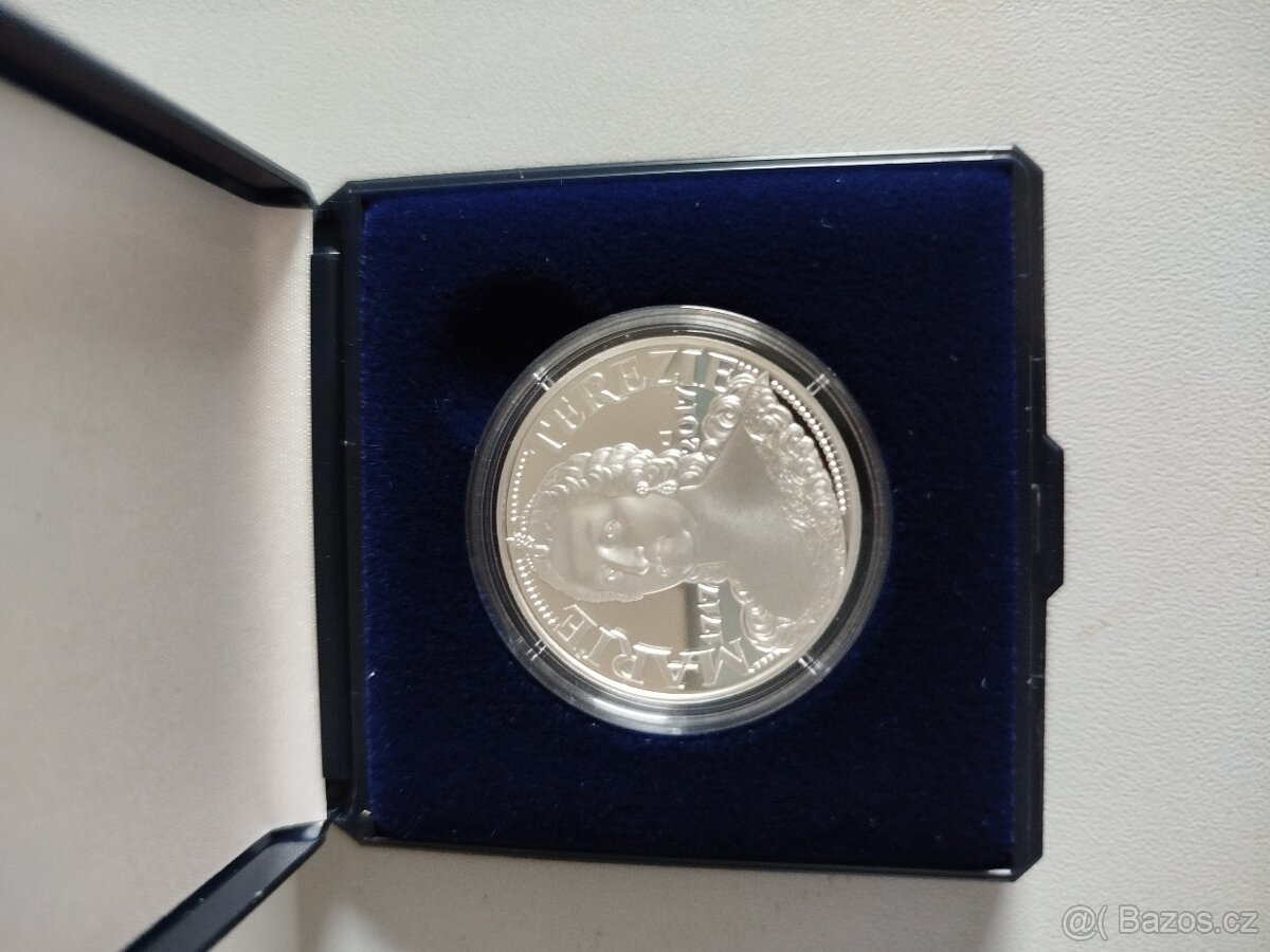 Mince 200 Kč - 300 let Narození Marie Terezie - PROOF, ČNB, - 2