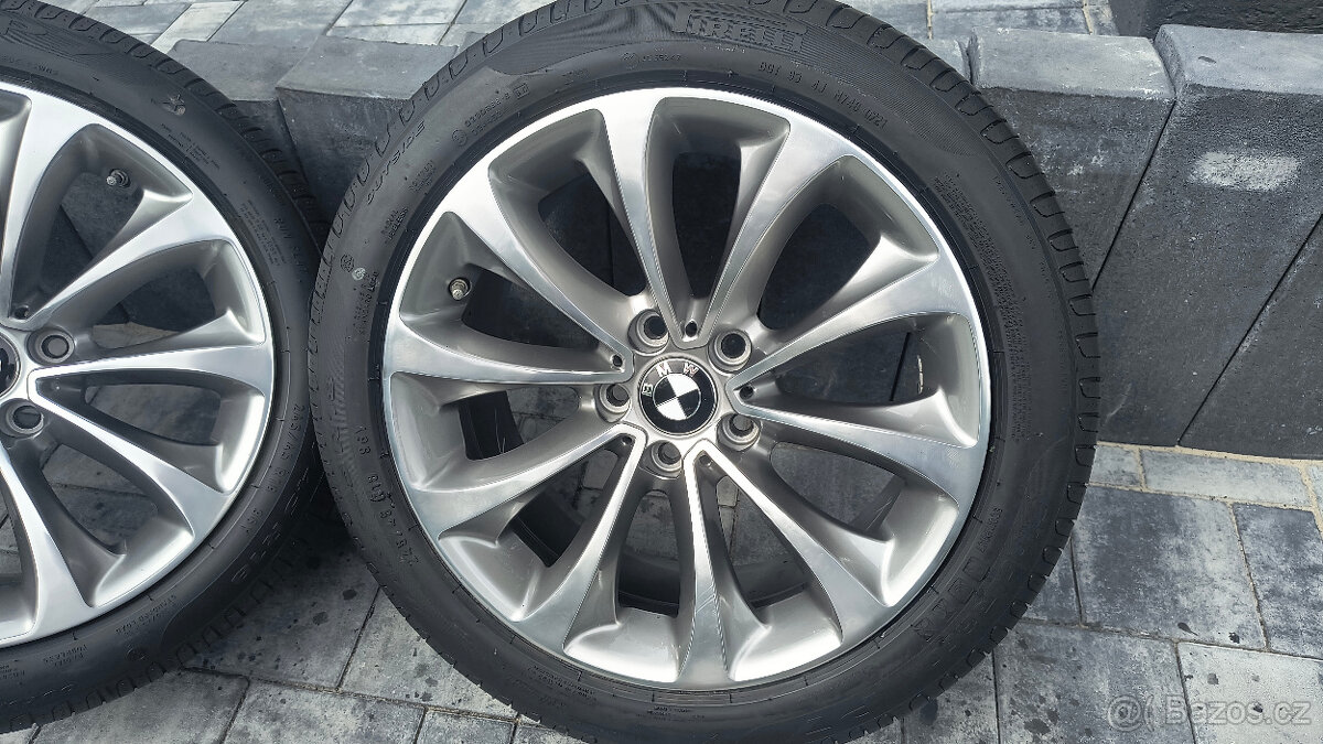 18 originál BMW 5 F10/F11 ☀️ Pirelli 245/45 R18 TMPS - 2