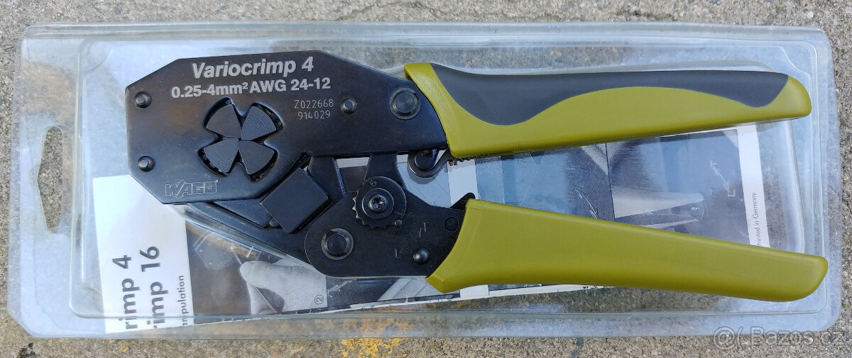 Krimpovací kleště - WAGO Variocrimp 4 - 2