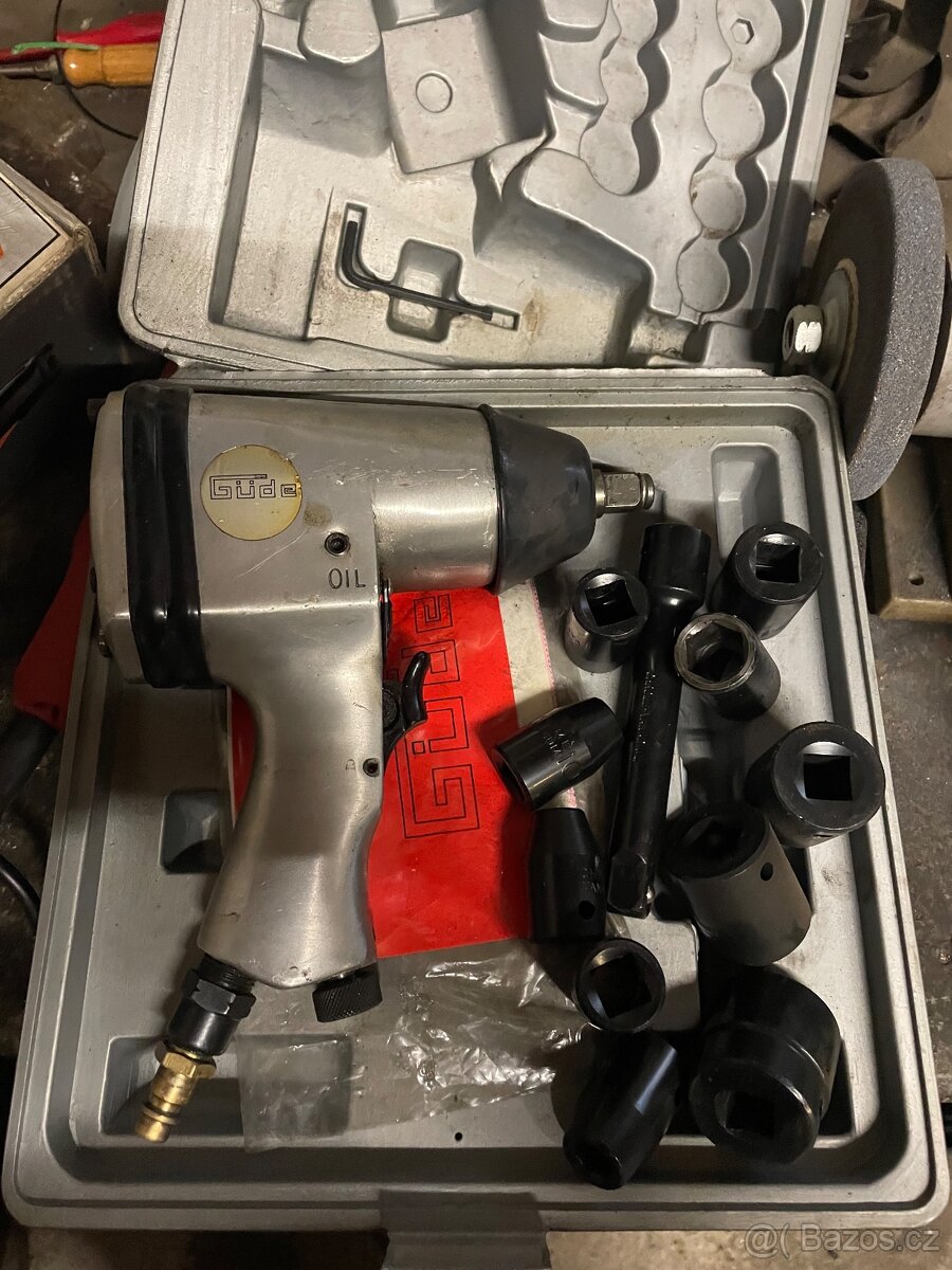 Pneumatický rázový utahovák Güde - 2