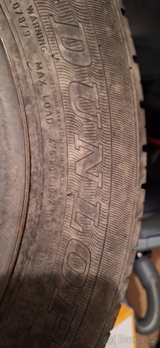 Prodám sadu plechových kol na Ford - 2