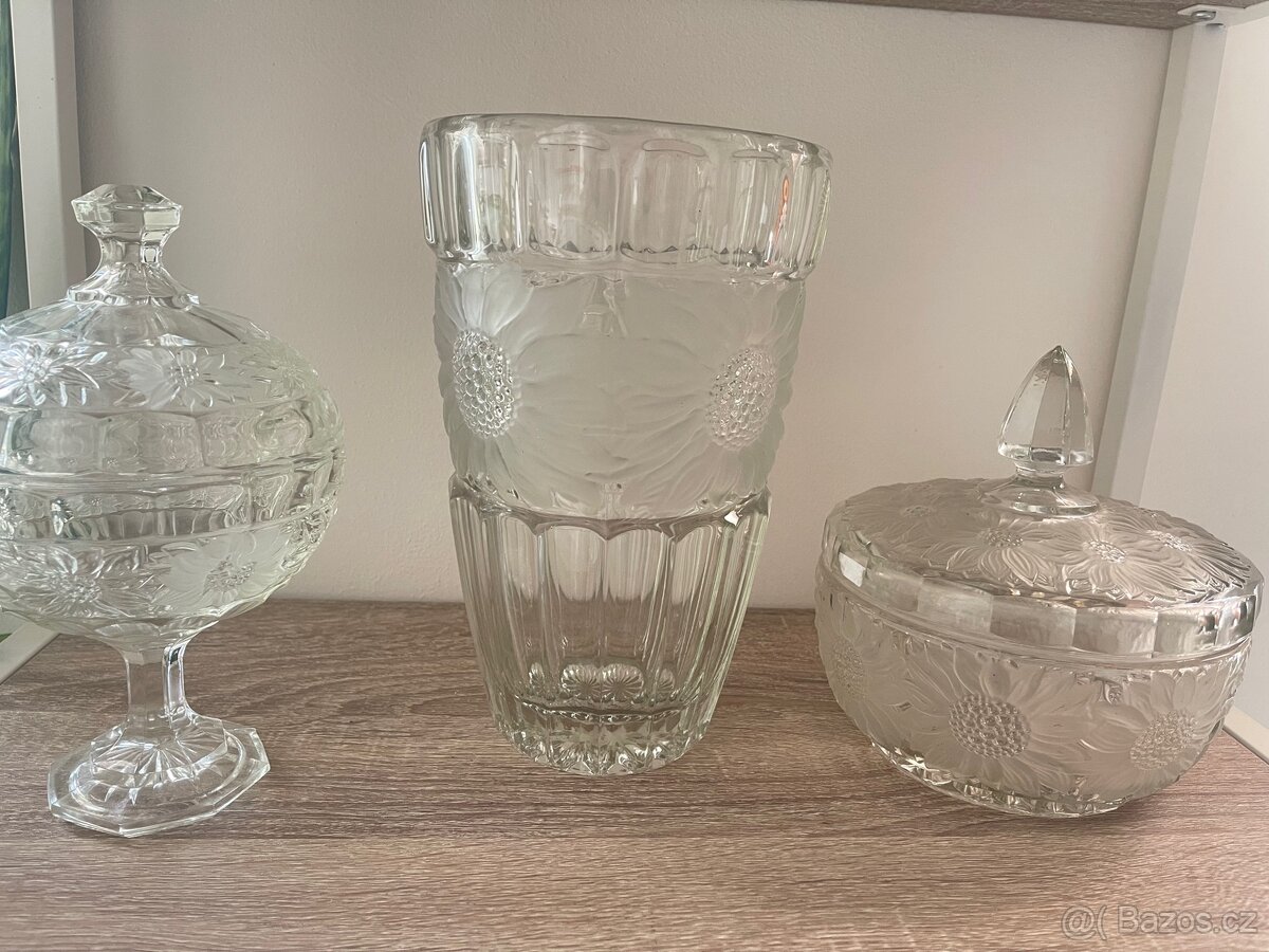 Slunečnice váza, dózy - 2