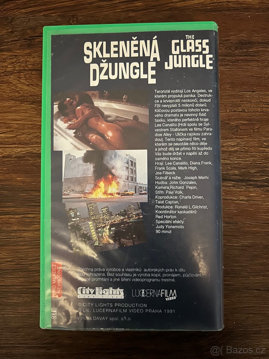 VHS skleněná džungle - 2