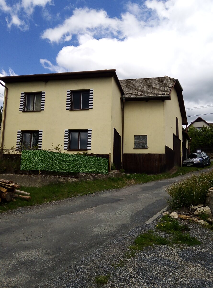 Pronájem Chalupy na Vysočině cca 4 km od Víru - 2